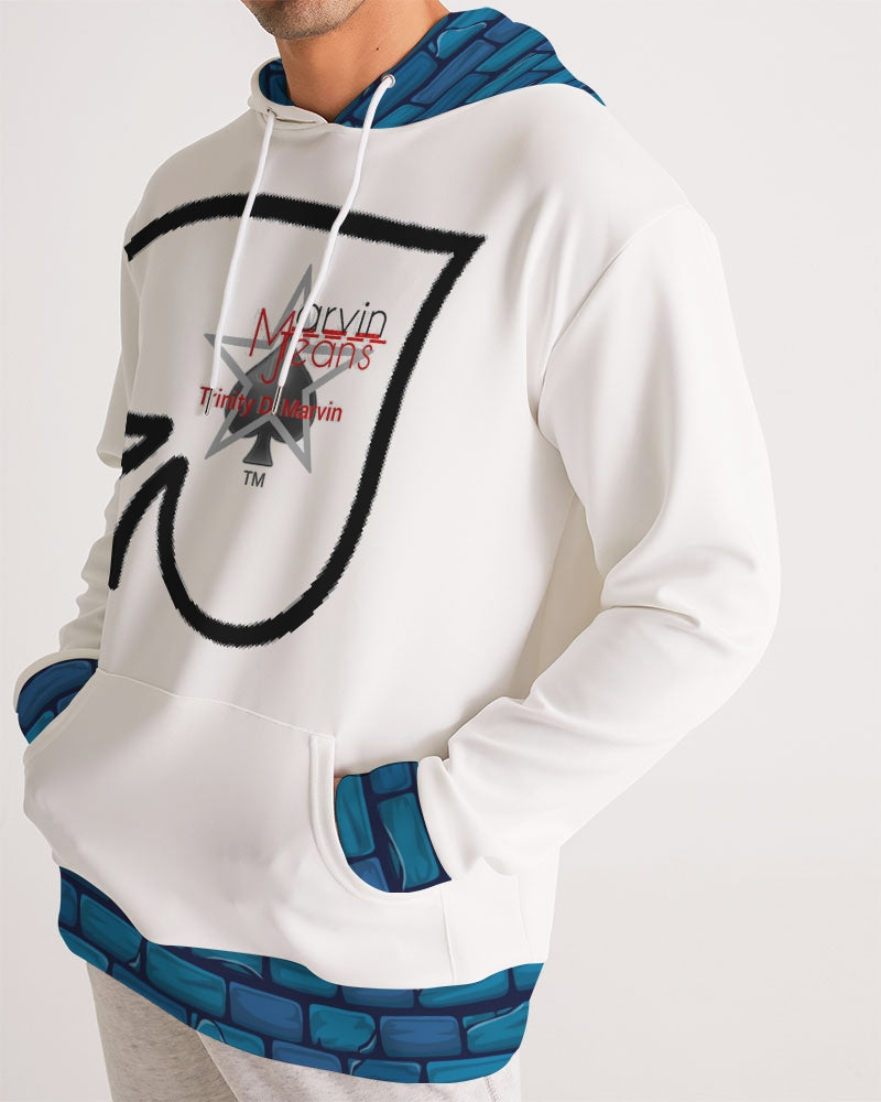 Blue brick by Marvin Jeans and Trinity D.Marvin Men's Hoodie