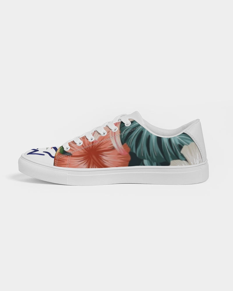 Garden splash by Trinity D. Marvin and Marvin Jeans Men's Faux-Leather Sneaker