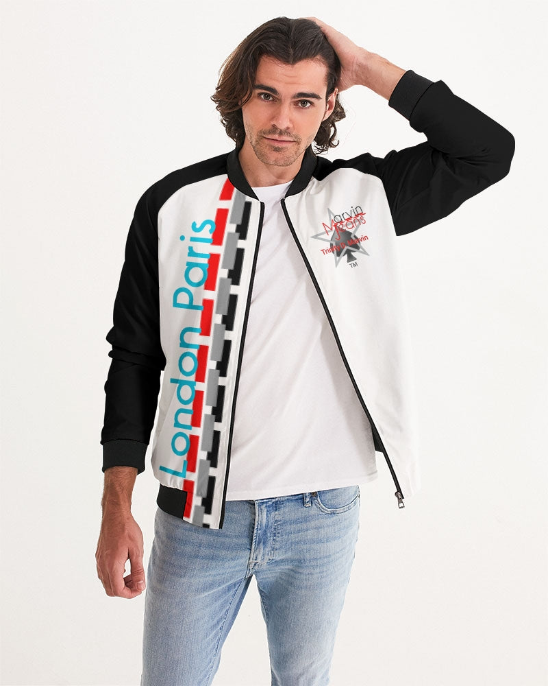 London Paris by Marvin Jeans and Trinity D.Marvin Men's Bomber Jacket