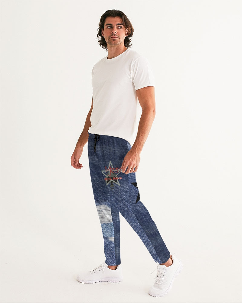 Denim blue by Marvin Jeans and Trinity D Marvin Men's Joggers