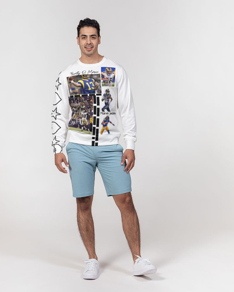 I'm so ST.LOUIS (RAMS) Men's Classic French Terry Crewneck Pullover