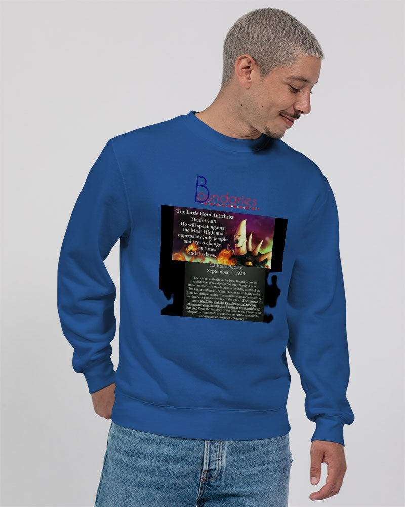 Boundaries Daniel's messages by Marvin Jeans and Trinity D Marvin Unisex Premium Crewneck Sweatshirt | Lane Seven