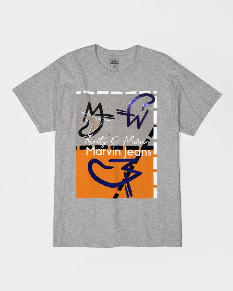 Cool grey orange Unisex Ultra Cotton T-Shirt | Gildan
