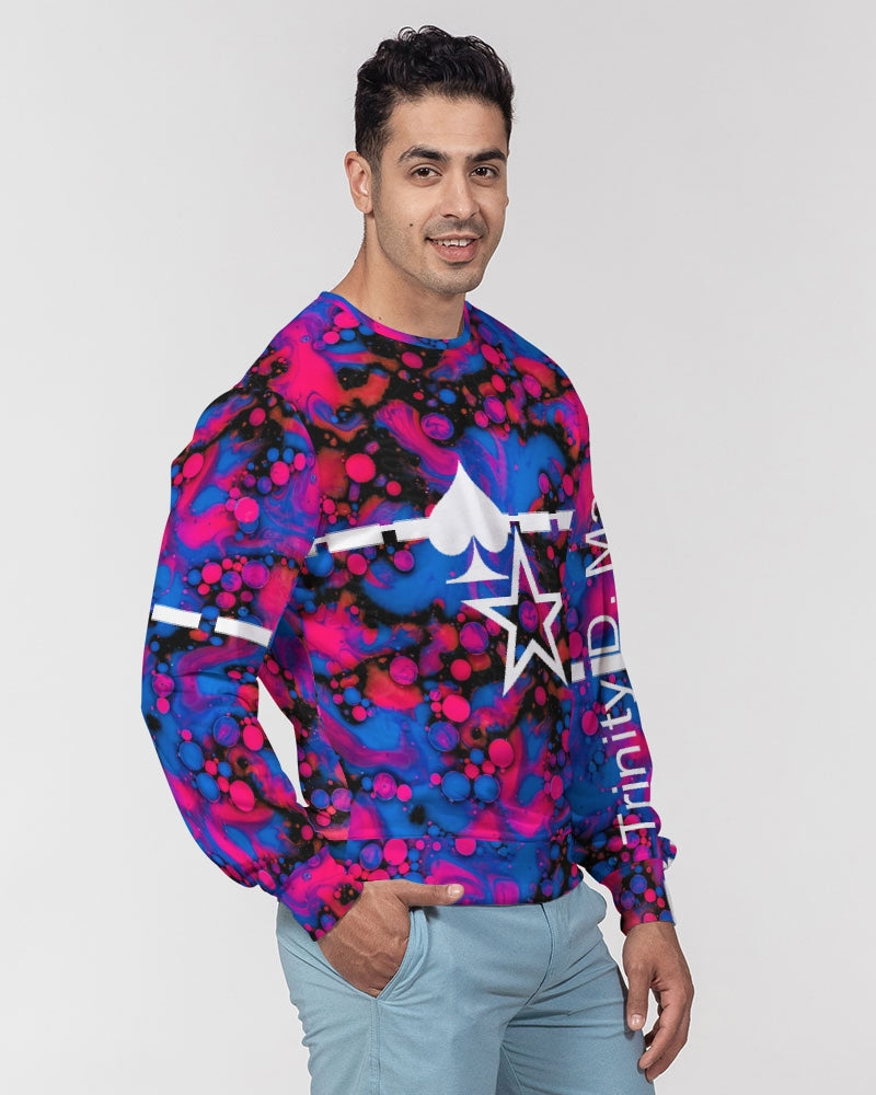 High tide Men's Classic French Terry Crewneck Pullover