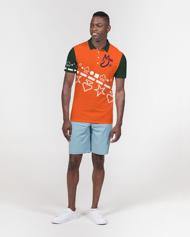 Miami by Marvin Jeans and Trinity D Marvin Men's Slim Fit Short Sleeve Polo