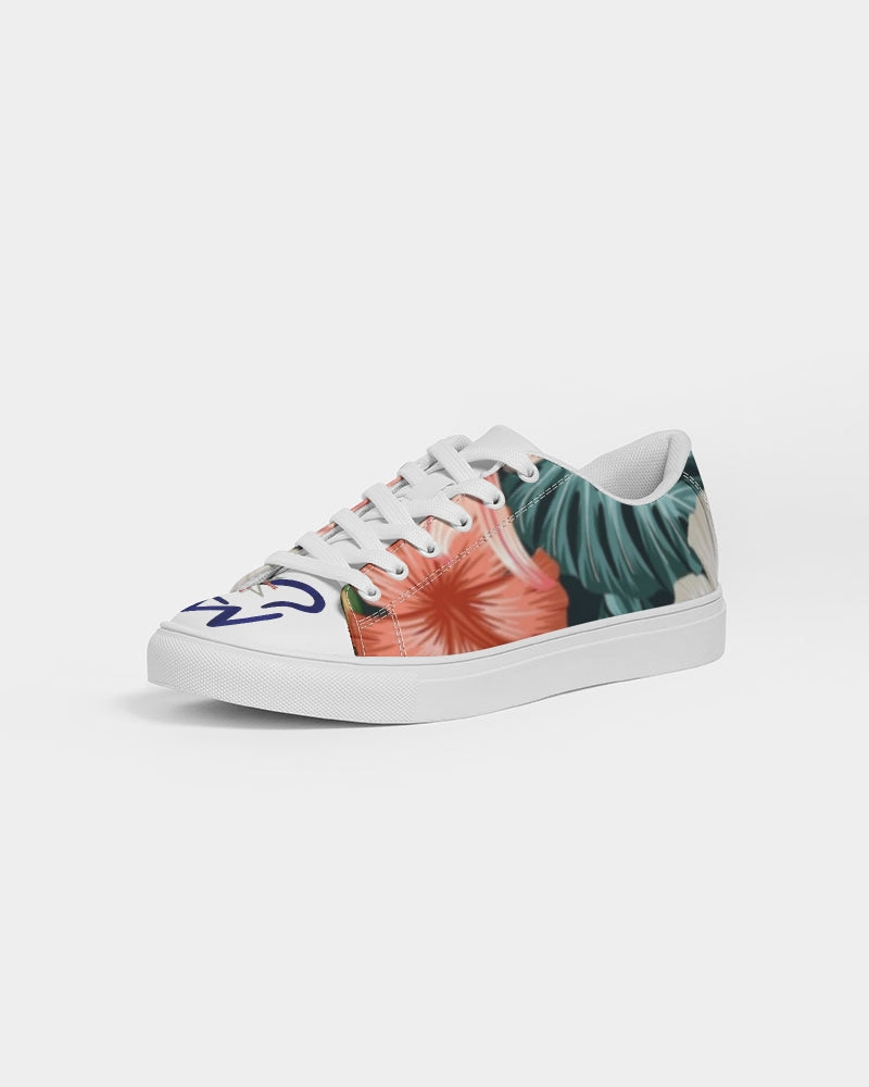 Garden splash by Trinity D. Marvin and Marvin Jeans Men's Faux-Leather Sneaker