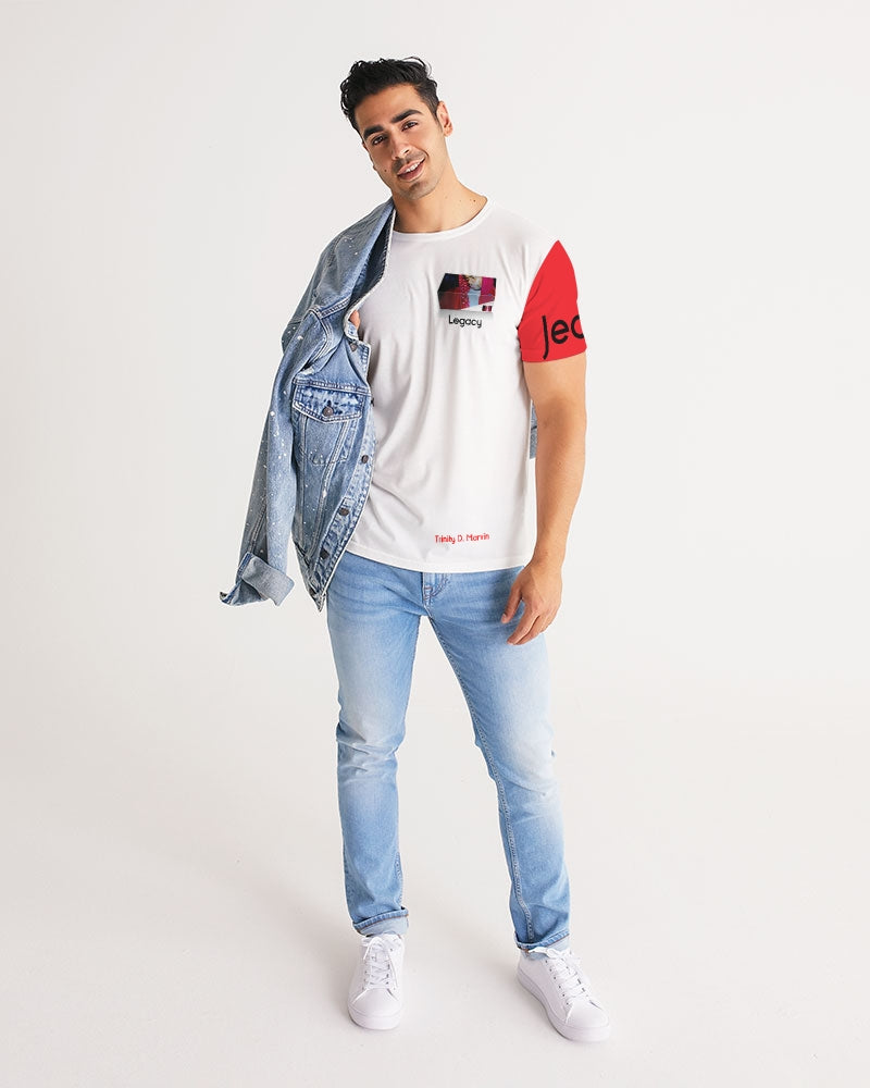 Red and white BY MARVIN JEANS Men's Tee