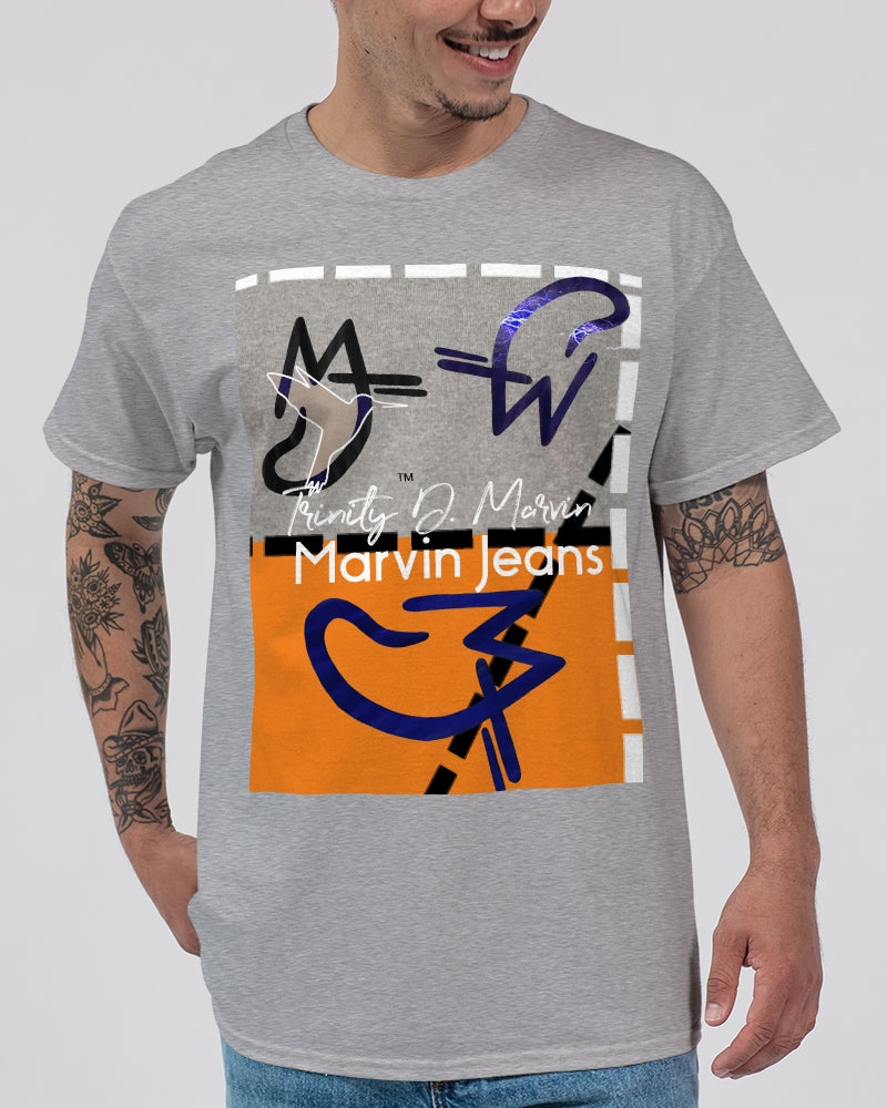 Cool grey orange Unisex Ultra Cotton T-Shirt | Gildan
