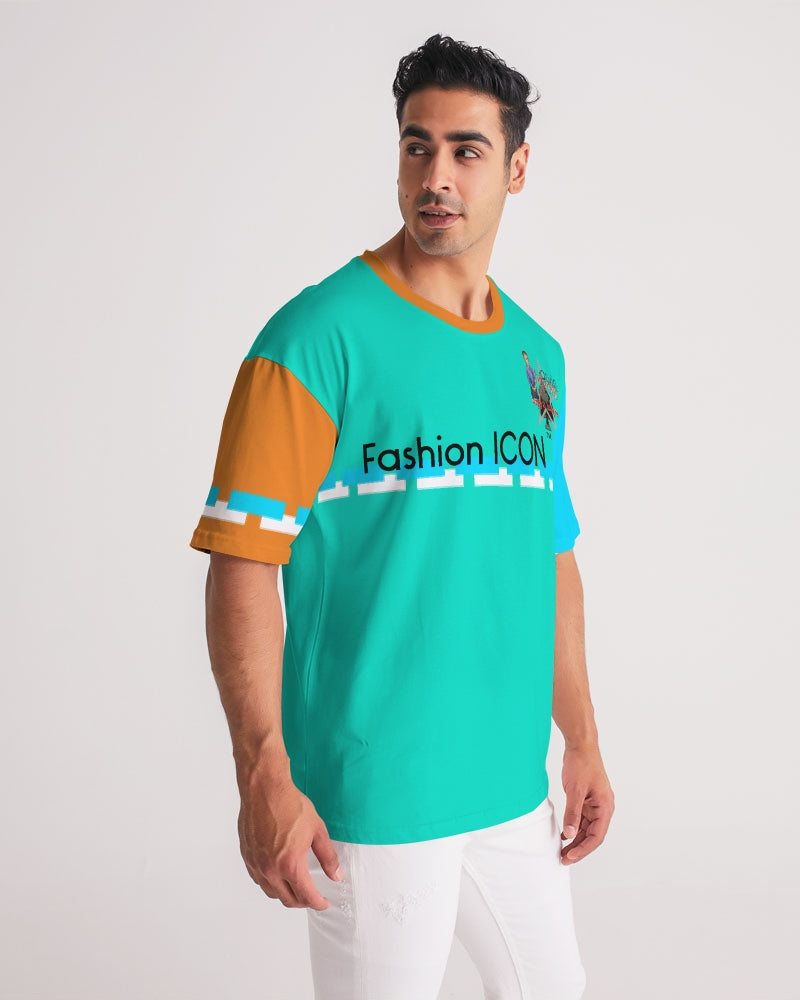 Color tide dark mint by Marvin Jeans and Trinity D Marvin Men's Premium Heavyweight Tee