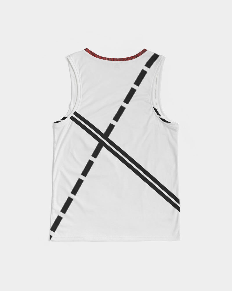 All White New-Legacy Men's Sports Tank