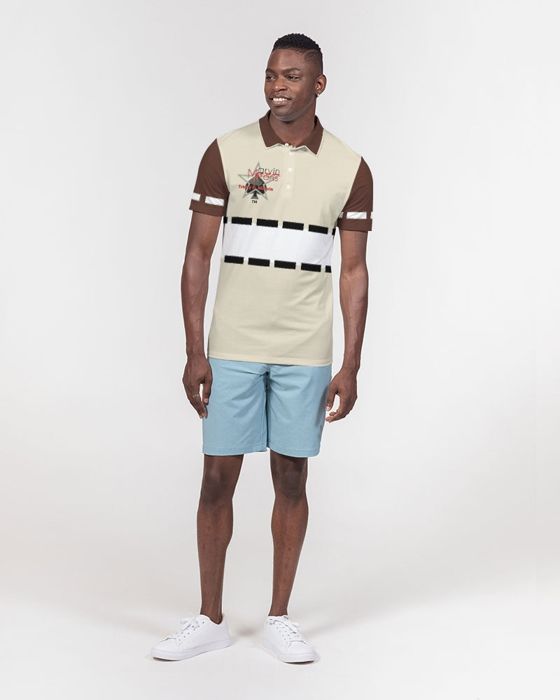 Blake BY MARVIN JEANS Men's Slim Fit Short Sleeve Polo