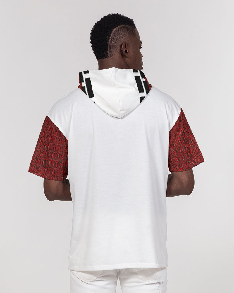 Gator red Men's Premium Heavyweight Short Sleeve Hoodie