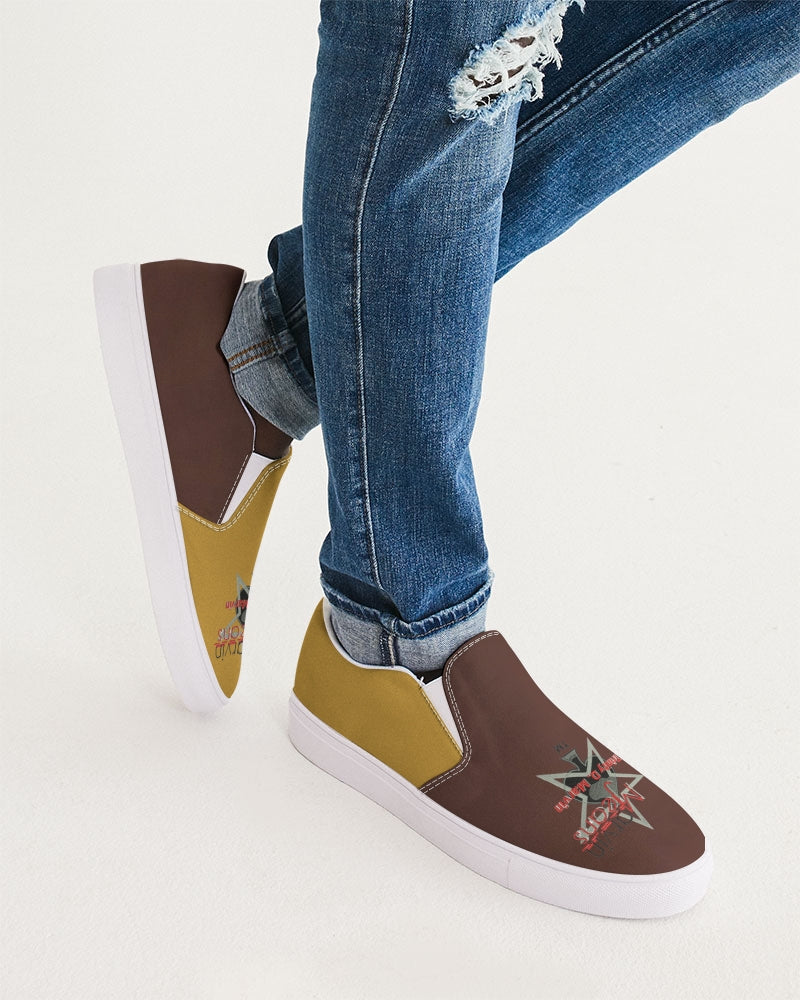 Premium gold BY MARVIN JEANS Men's Slip-On Canvas Shoe