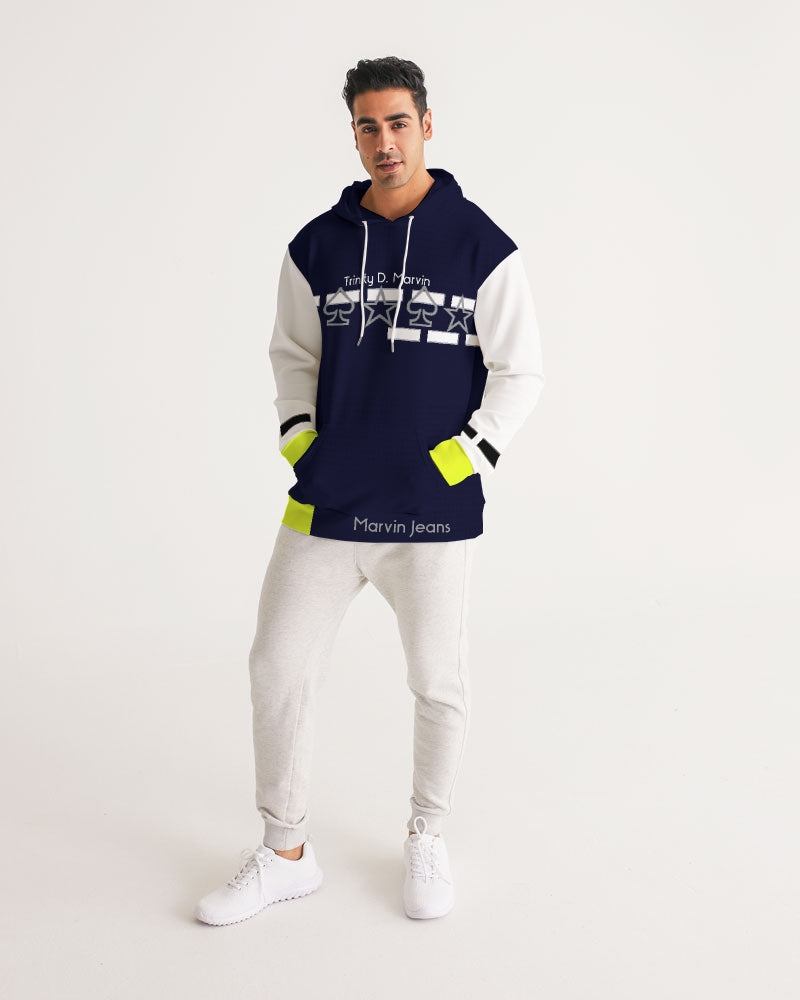 Fashion Icon by Marvin Jeans and Trinity D Marvin Men's Hoodie