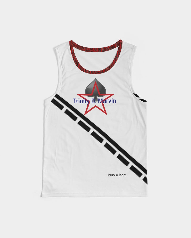All White New-Legacy Men's Sports Tank