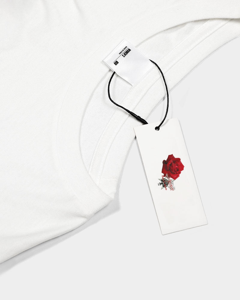 Red rose by Marvin Jeans and Trinity D Marvin Bulk Custom Hangtags