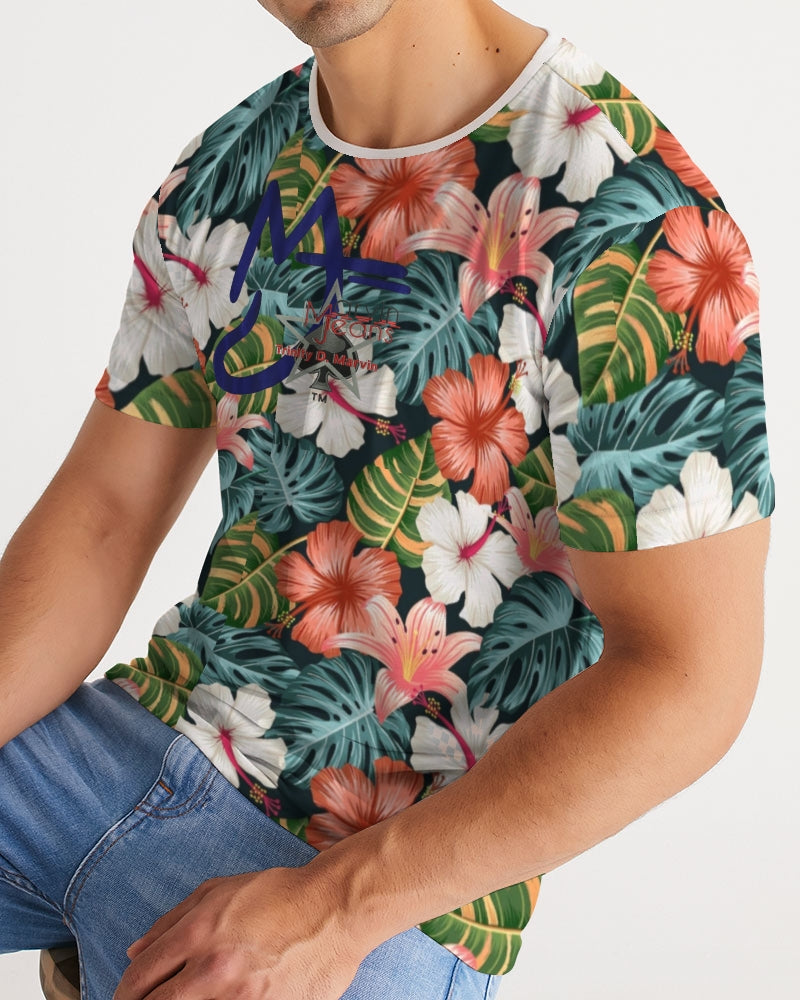 Garden splash by Trinity D. Marvin and Marvin Jeans Men's Tee