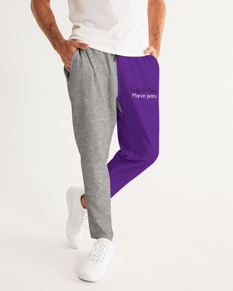 Cool grey half purple by Marvin Jeans and Trinity D Marvin Men's Joggers
