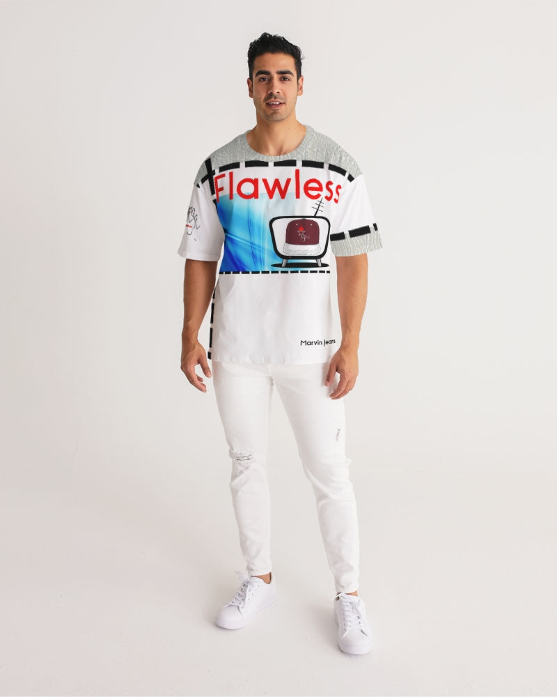 Flawless gator white by Marvin Jeans and Trinity D Marvin Men's Premium Heavyweight Tee