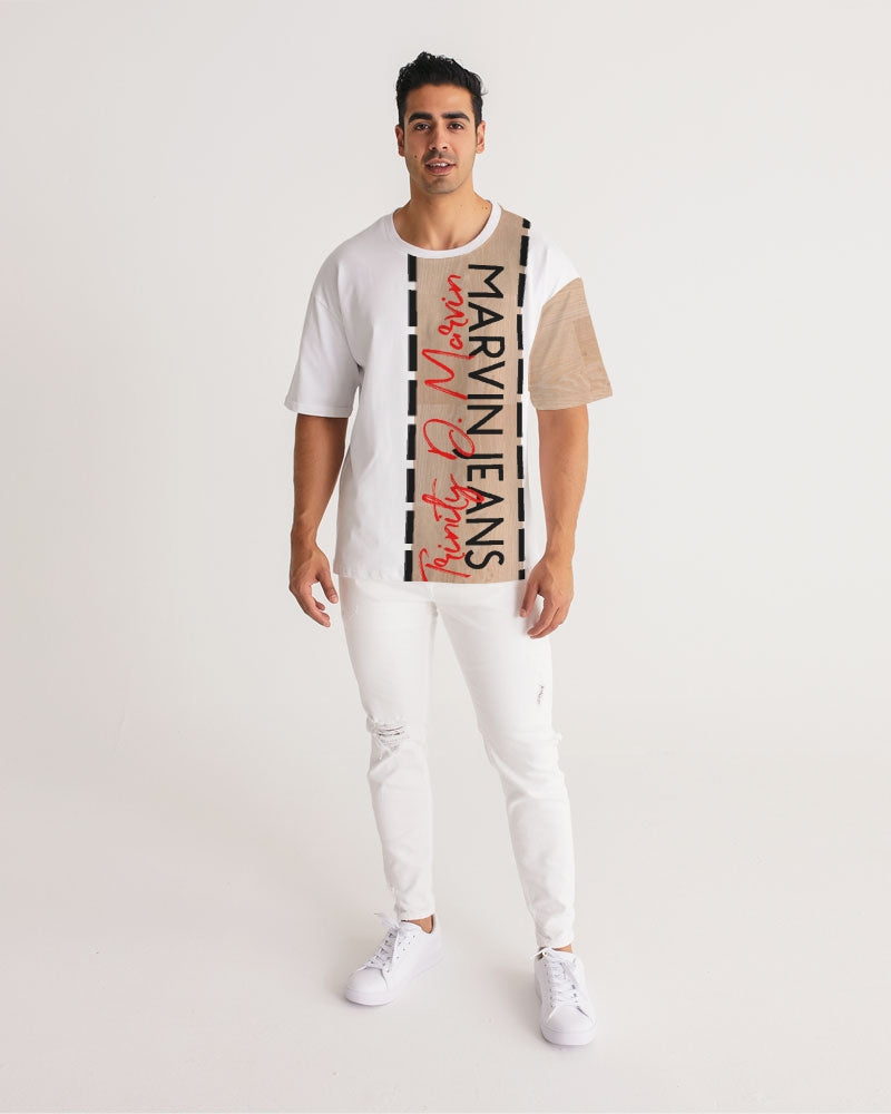 Woodgrain BY MARVIN JEANS Men's Premium Heavyweight Tee