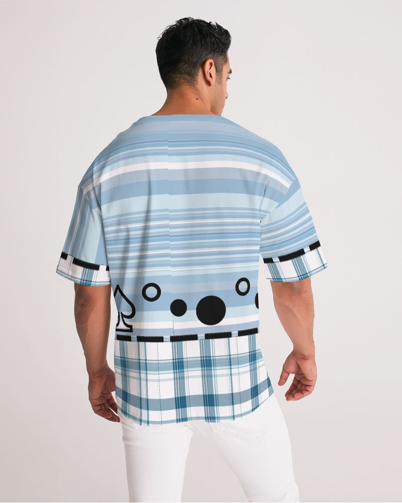 Mege plaids Mixed BY MARVIN JEANS Men's Premium Heavyweight Tee