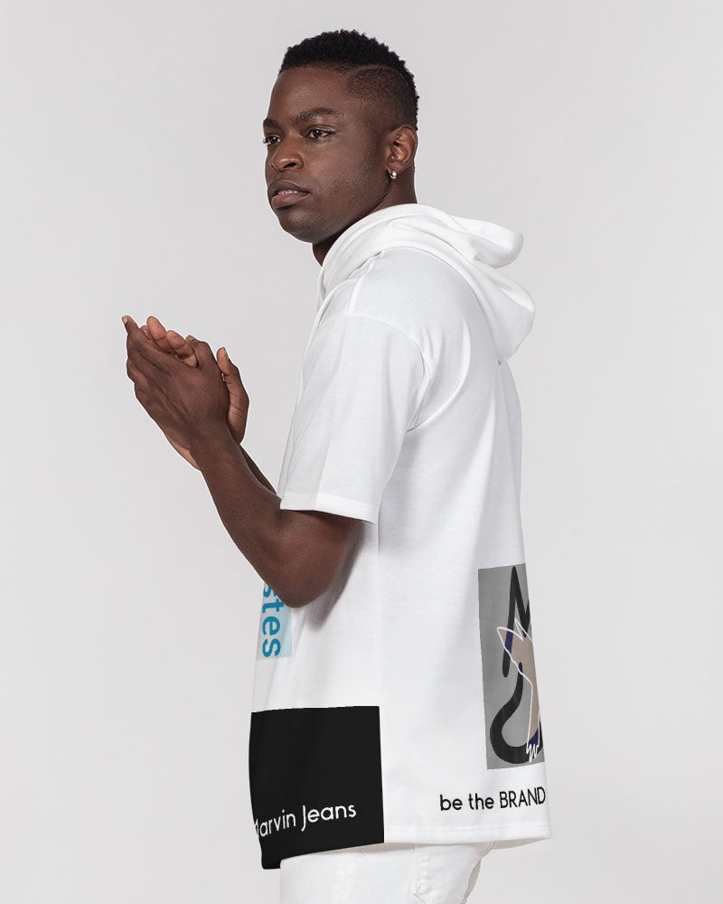 Gospel message BY MARVIN JEANS Men's Premium Heavyweight Short Sleeve Hoodie