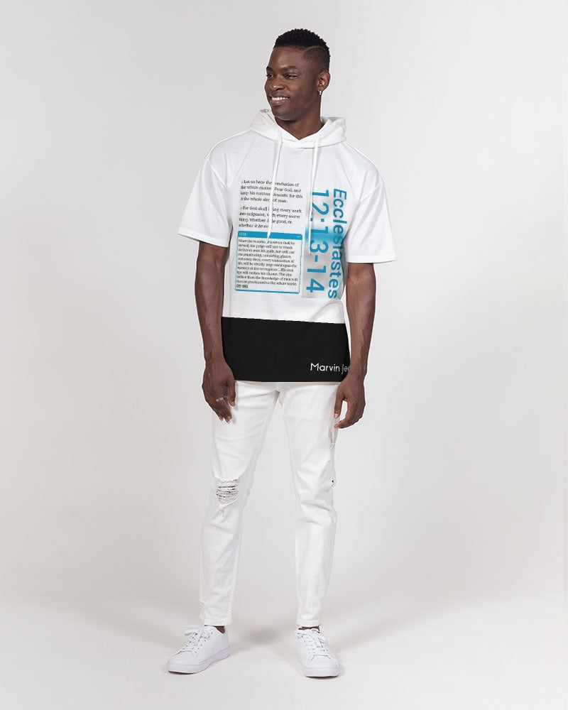 Gospel message BY MARVIN JEANS Men's Premium Heavyweight Short Sleeve Hoodie