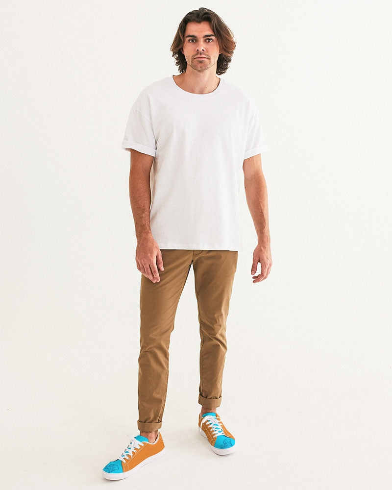 Color tide by Marvin Jeans and Trinity D Marvin Men's Faux-Leather Sneaker