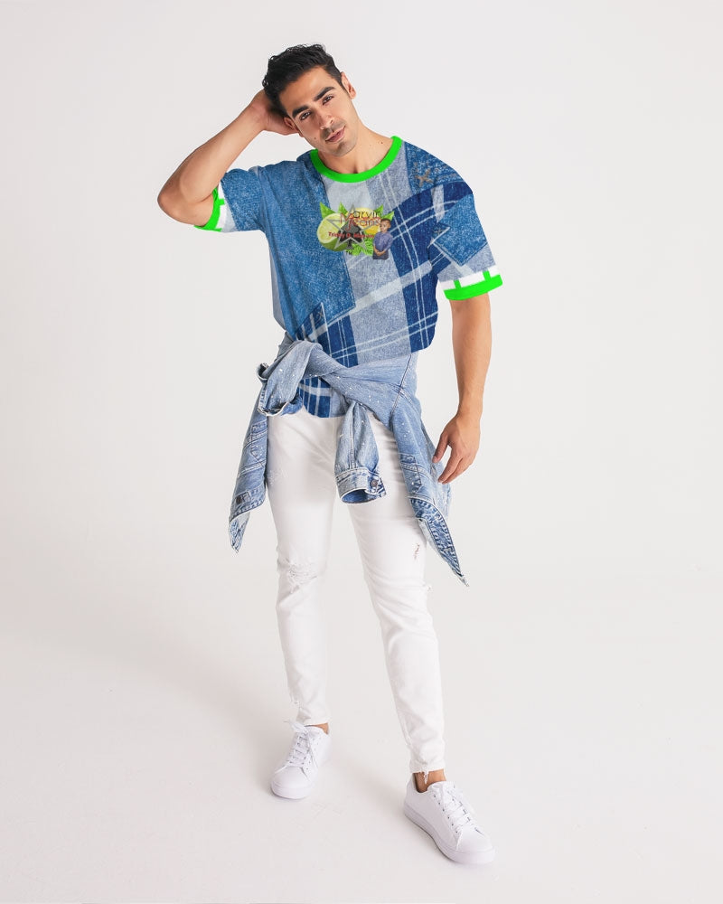 Denim 1.0 by Marvin Jeans and Trinity D Marvin Men's Premium Heavyweight Tee