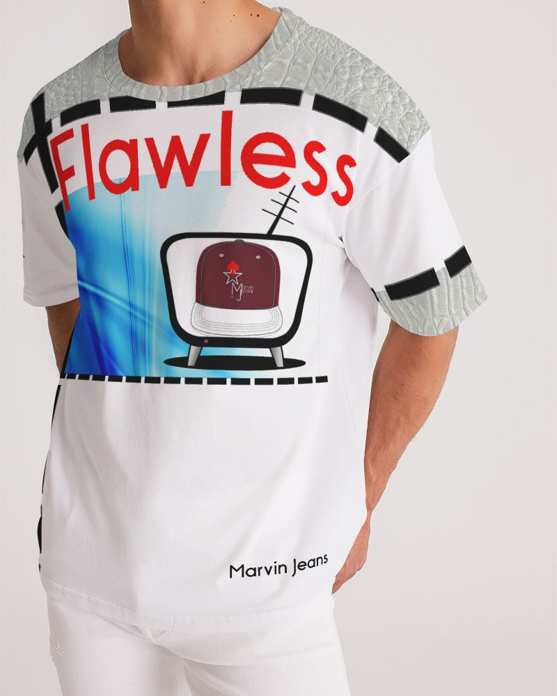 Flawless gator white by Marvin Jeans and Trinity D Marvin Men's Premium Heavyweight Tee