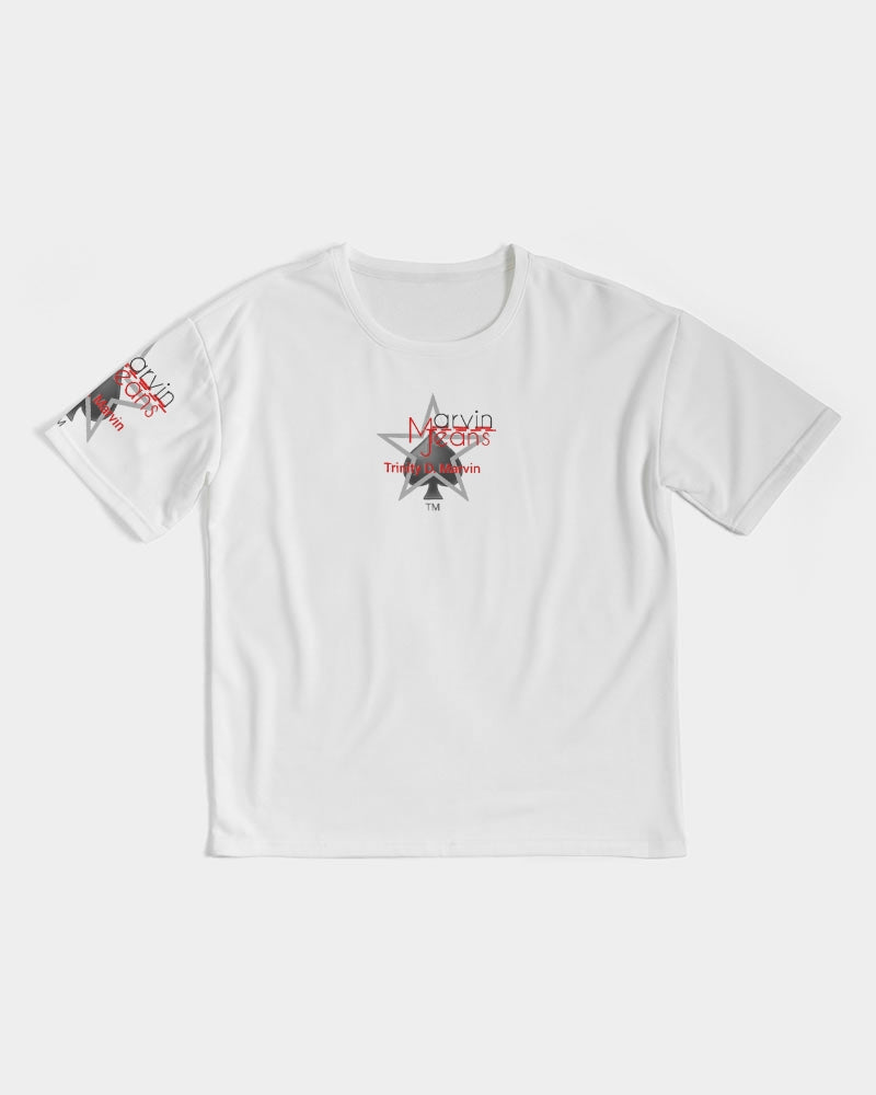 All white Men's Premium Heavyweight Tee