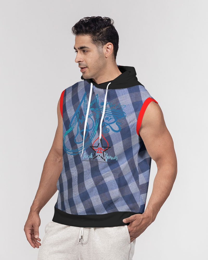 Ever Red Men's Premium Heavyweight Sleeveless Hoodie