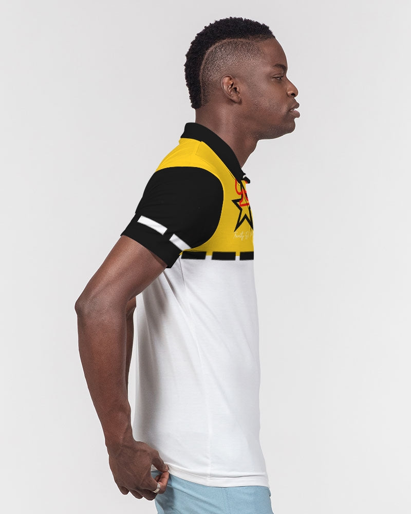 Cheeto BY MARVIN JEANS Men's Slim Fit Short Sleeve Polo