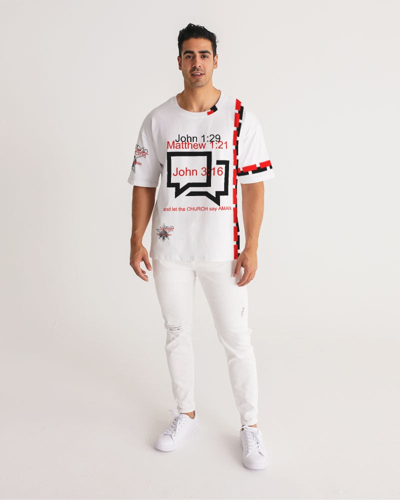 Gospel message victory BY MARVIN JEANS Men's Premium Heavyweight Tee