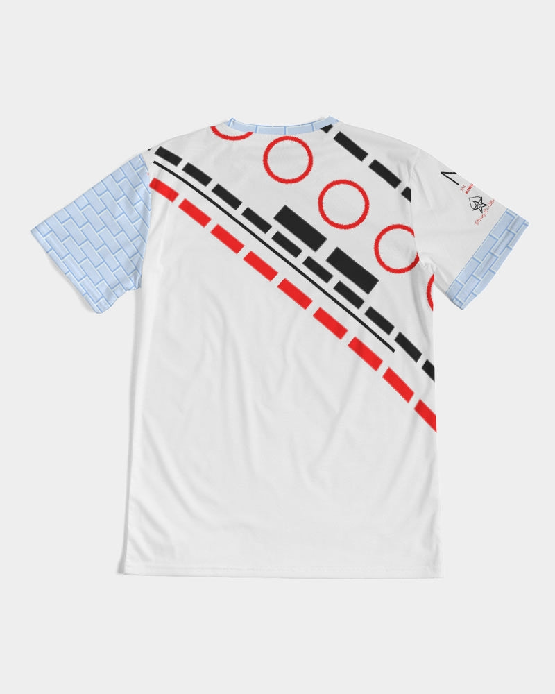 Baby blue brick by Marvin Jeans and Trinity D Marvin Men's Tee