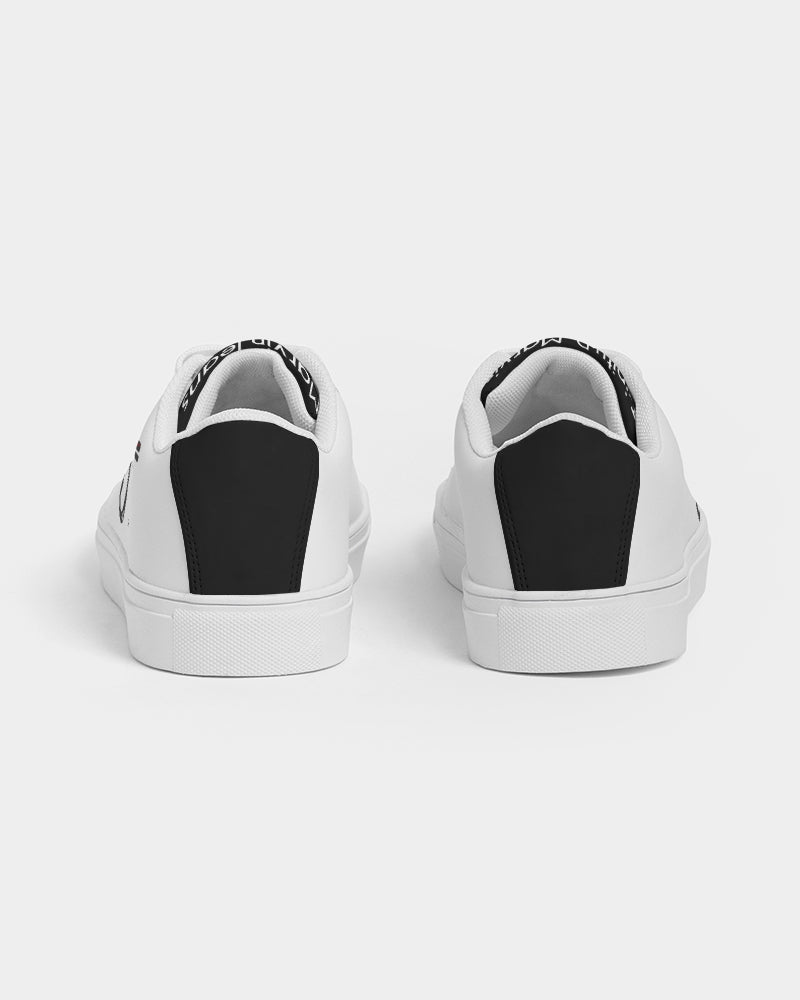 Black and white 2.0 by Marvin Jeans and Trinity D Marvin Men's Faux-Leather Sneaker