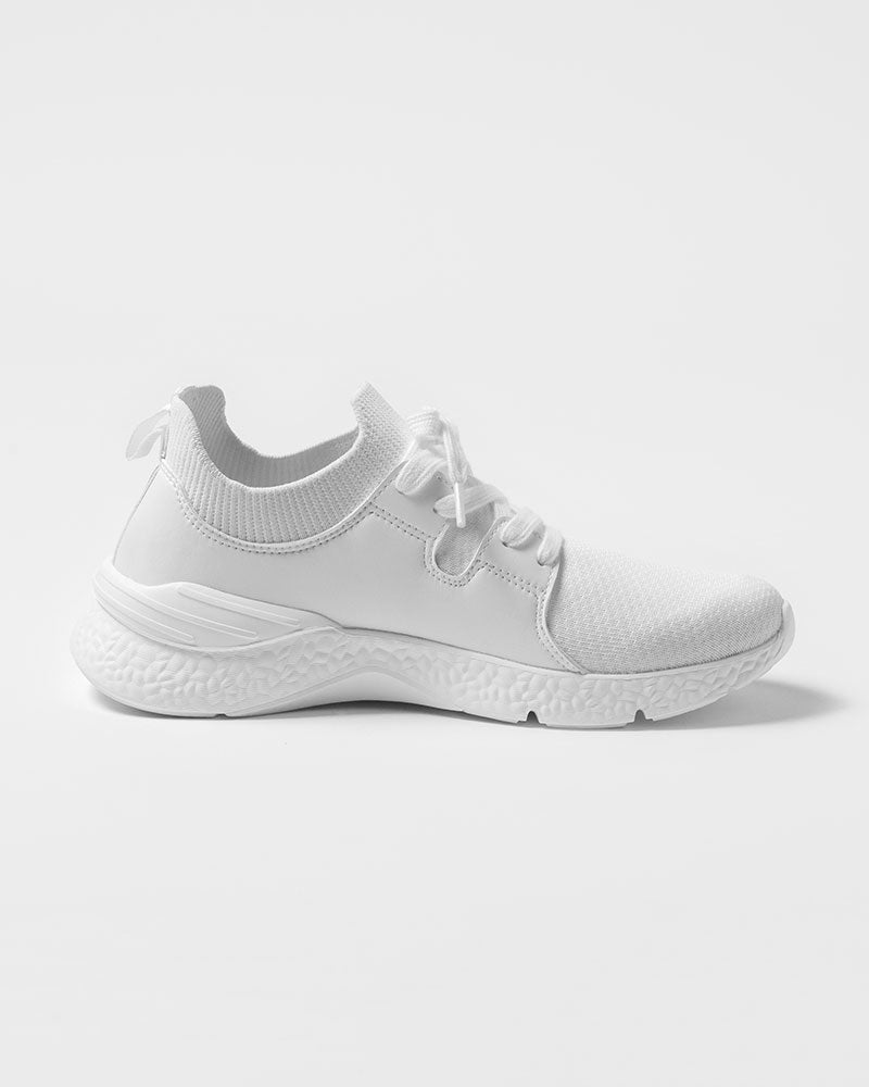 All White Trinity D. Marvin Men's Two-Tone Sneaker