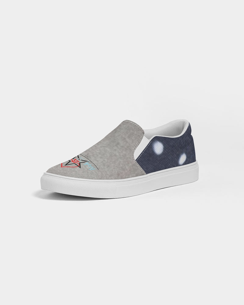 Dots cool grey by Marvin Jeans and Trinity D Marvin Men's Slip-On Canvas Shoe