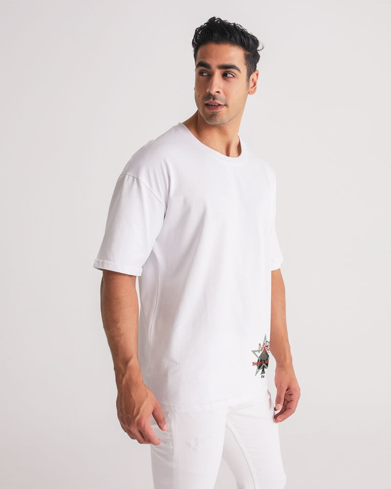 All white BY MARVIN JEANS Men's Premium Heavyweight Tee