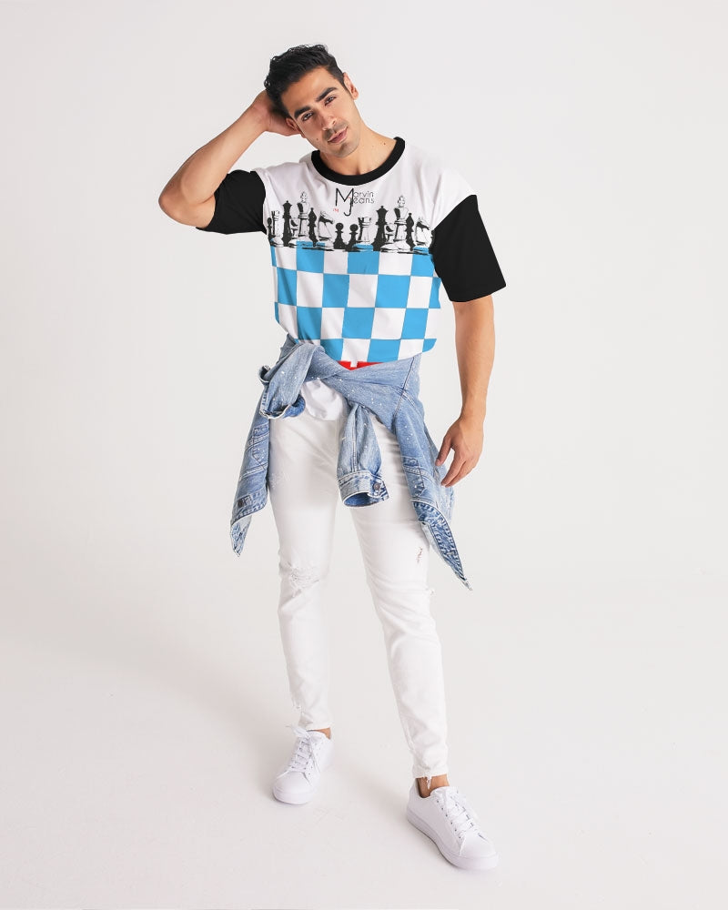 Cosmic combo chest board by Marvin Jeans and Trinity D Marvin Men's Premium Heavyweight Tee