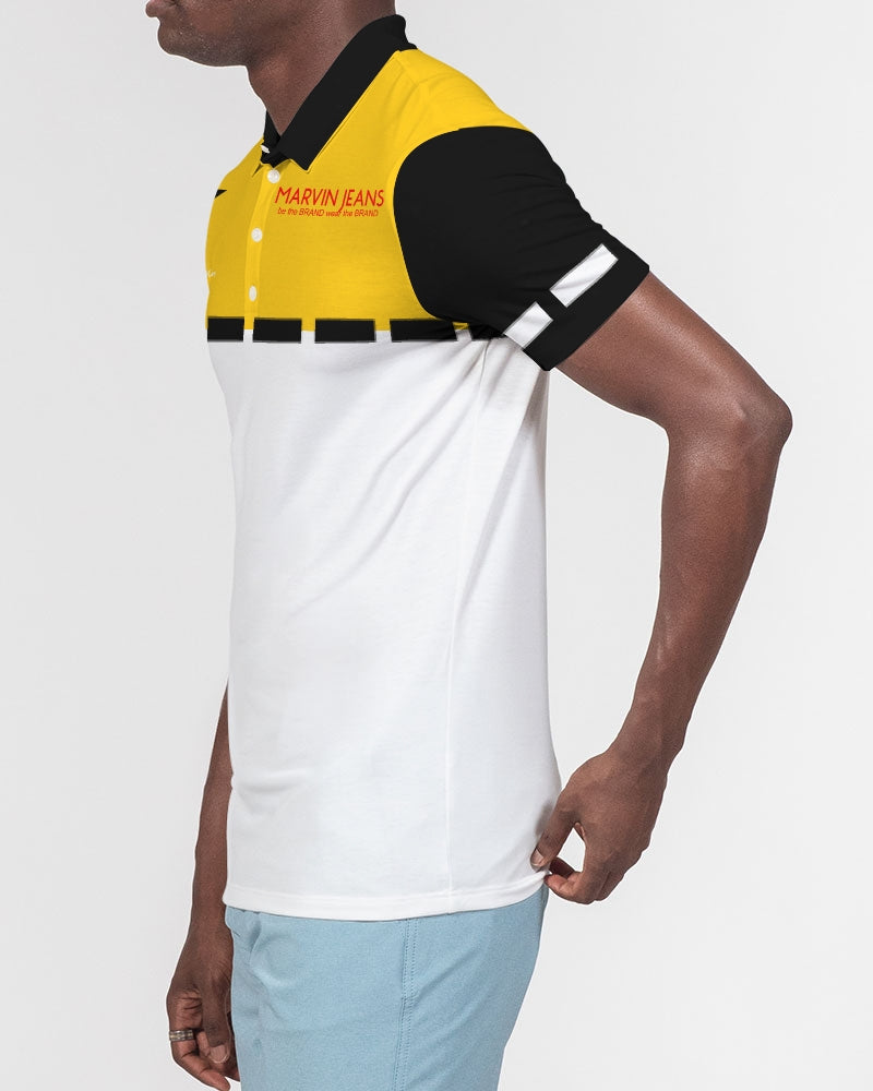 Cheeto BY MARVIN JEANS Men's Slim Fit Short Sleeve Polo