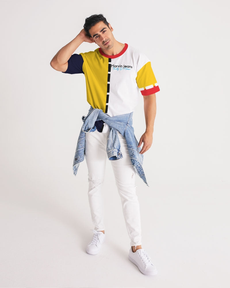 K'Kay by Marvin Jeans and Trinity D Marvin Men's Premium Heavyweight Tee