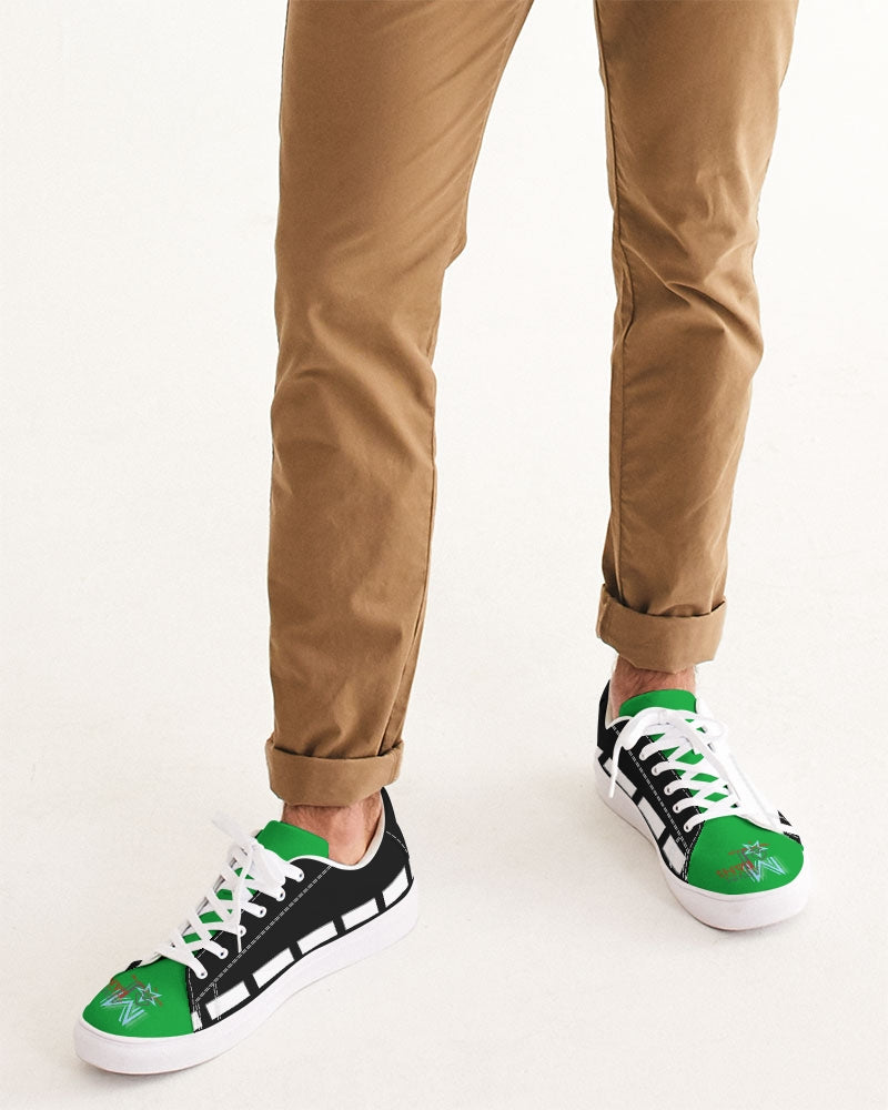 Above greatness by marvin Jeans and Trinity D. Marvin Men's Faux-Leather Sneaker