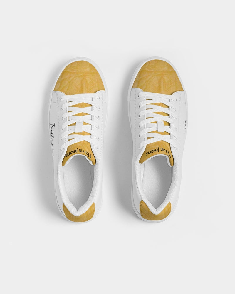 Gator yellow by Trinity D Marvin Men's Faux-Leather Sneaker
