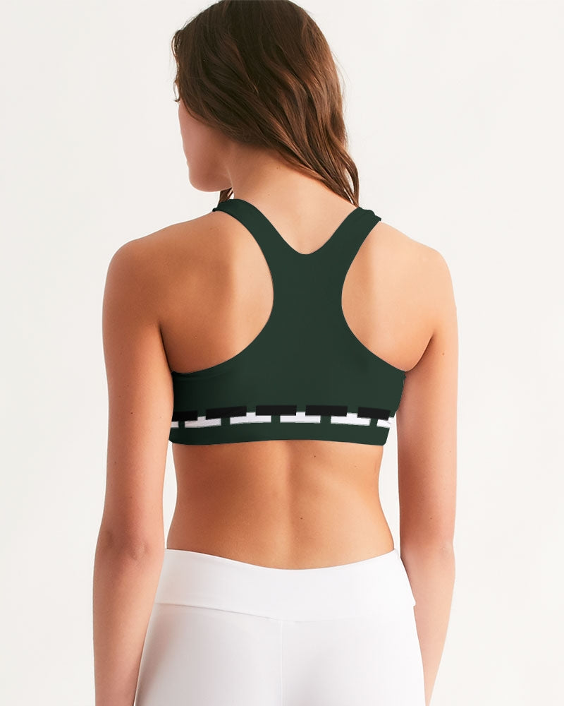Dark green by Marvin Jeans and Trinity D Marvin Women's Seamless Sports Bra