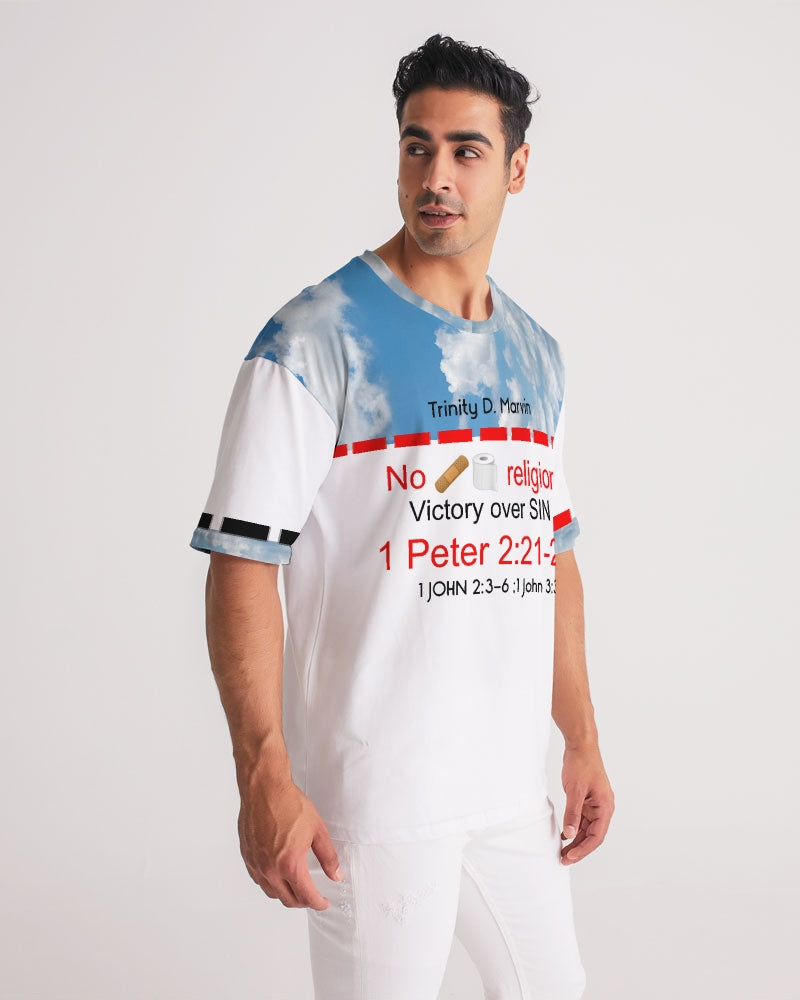 Gospel message strong BY MARVIN JEANS Men's Premium Heavyweight Tee