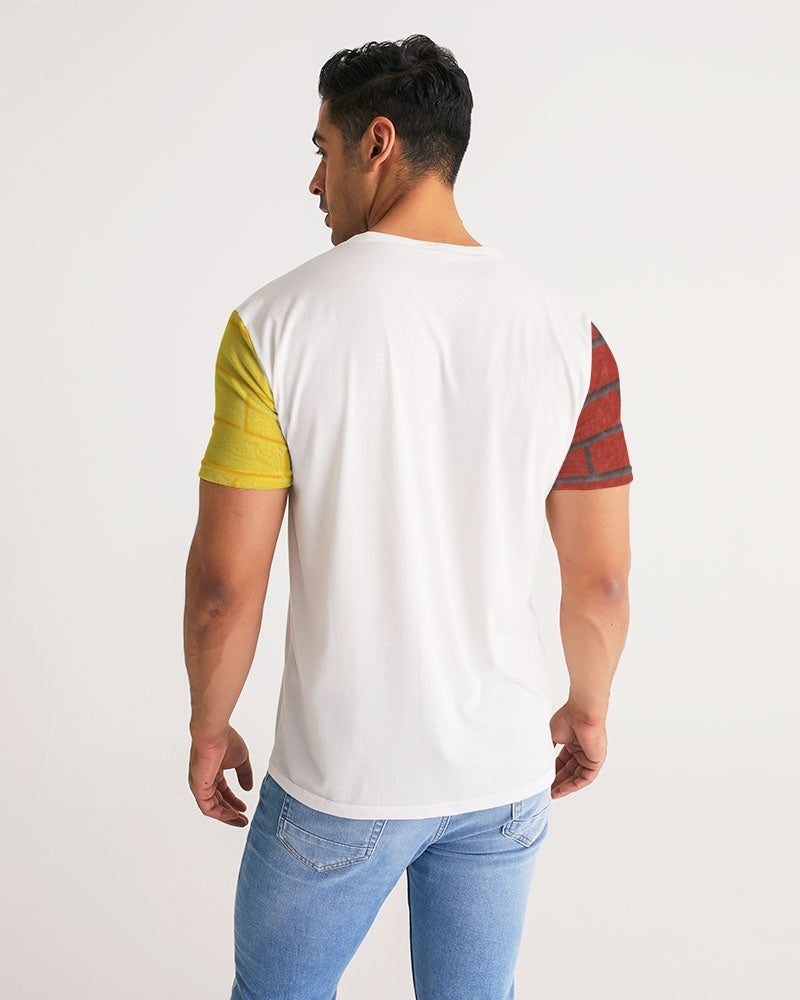 Brick city Yellow red by Marvin Jeans and Trinity D Marvin Men's Tee