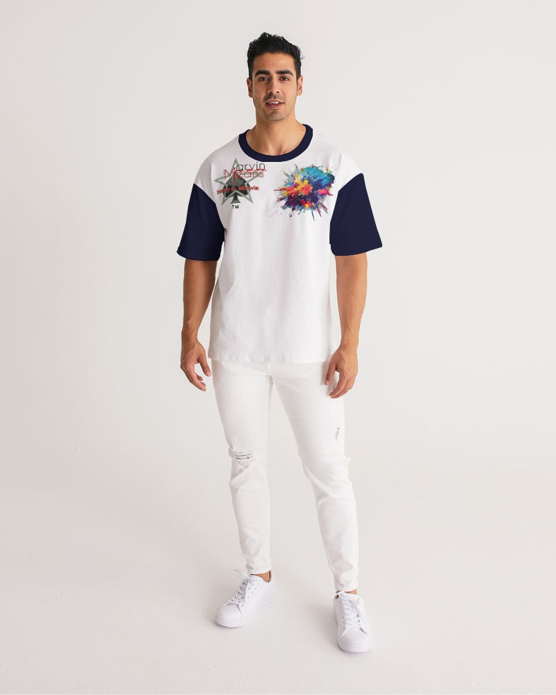 Dark splash by Marvin Jeans and Trinity D Marvin Men's Premium Heavyweight Tee