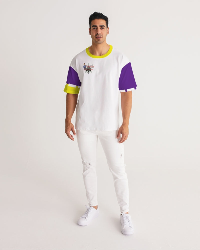 Purple yellow Men's Premium Heavyweight Tee