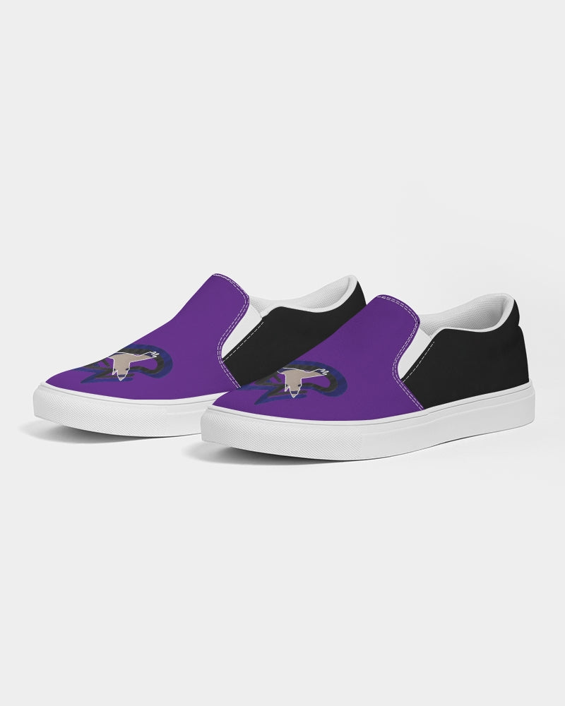 Purple black BY MARVIN JEANS Men's Slip-On Canvas Shoe